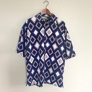 VTG Y2K Outkast Button Down Club Shirt Size L